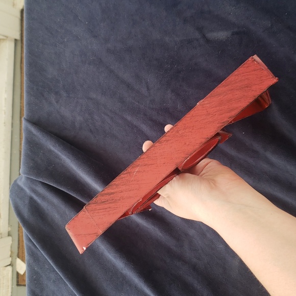 Red Metal Noel Sign - Picture 3 of 3